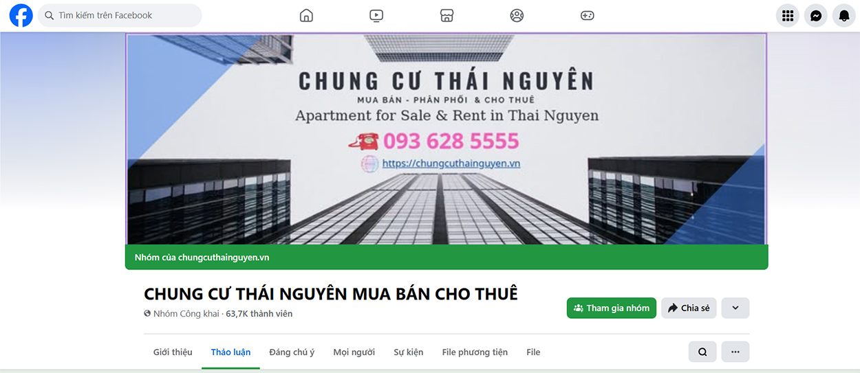 Chung cư Thái Nguyên - mua bán và cho thuê căn hộ